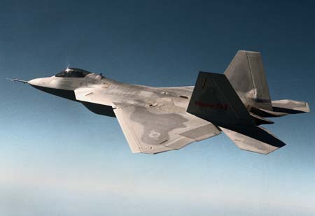 F-22 Raptor First Flight